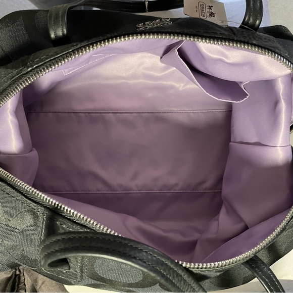 NWT COACH OPA SATCHEL BLACK DUST BAG - Picture 4 of 7